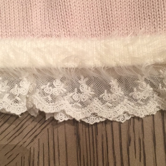 Baby Pink Maggie & Zoe knit Sweater Dress-Sz 6-9mo - Picture 3 of 3